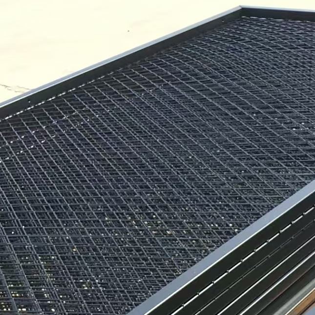 Black Expanded Metal Mesh